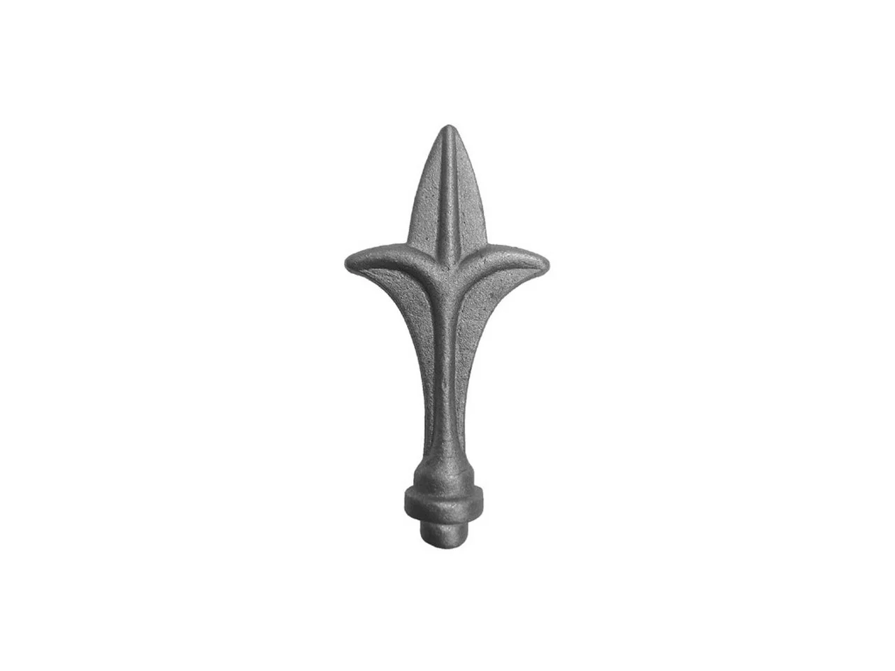 Stalowy grot kuty szpic 125 mm fi 13 mm