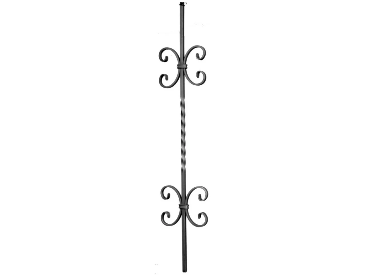 Tralka prosta skręcana balustrada Ceski 12x12 mm 950 mm
