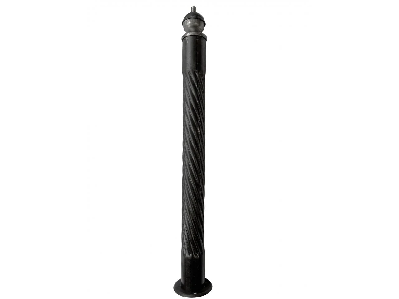 Słup balustradowy z kulą fi 76 mm