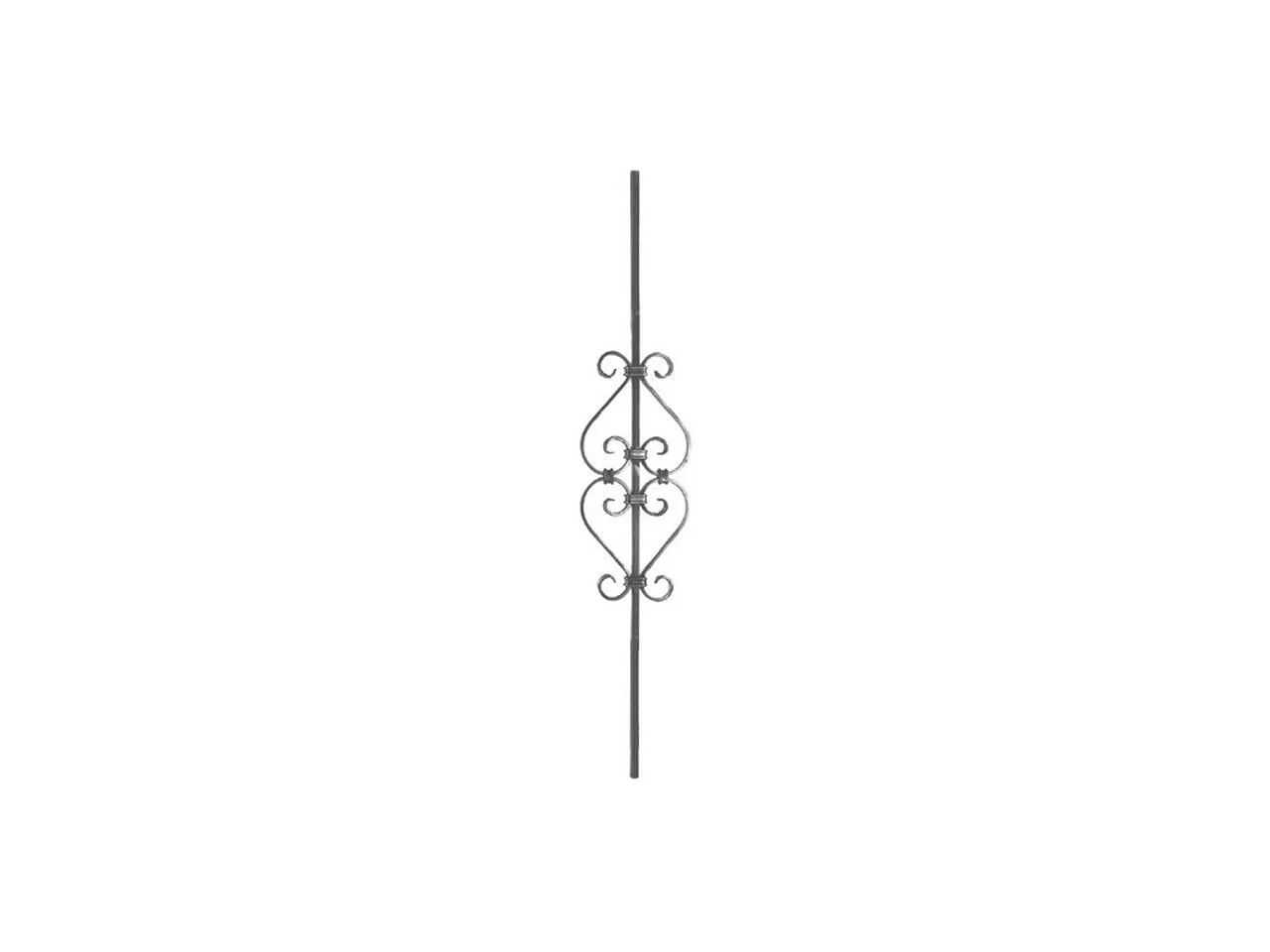 Tralka prosta gładka Eski 12x12 mm 950 mm