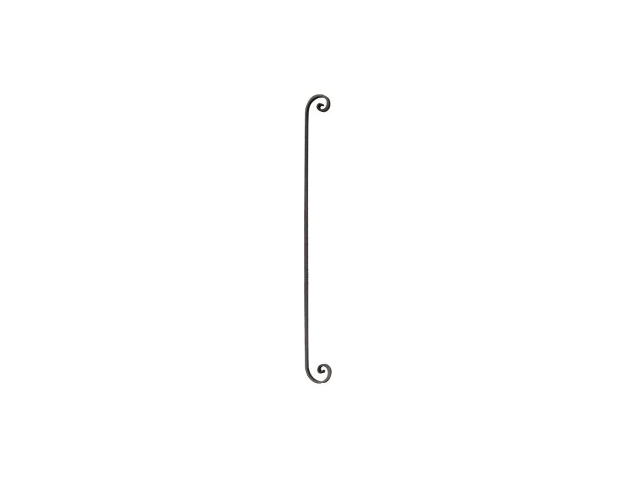 Tralka prosta z rozkuciem 12x12 mm 950 mm
