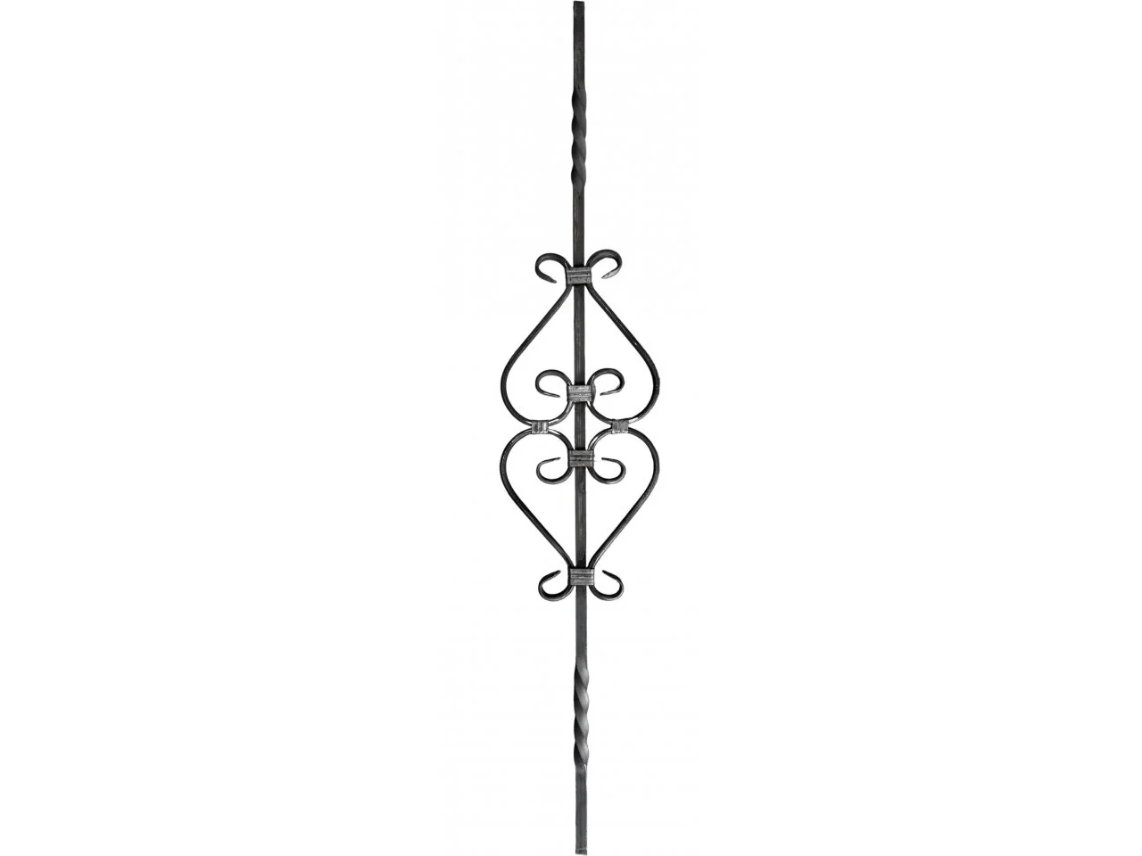 Tralka prosta skręcana Eski 12x12 mm 950x150 mm
