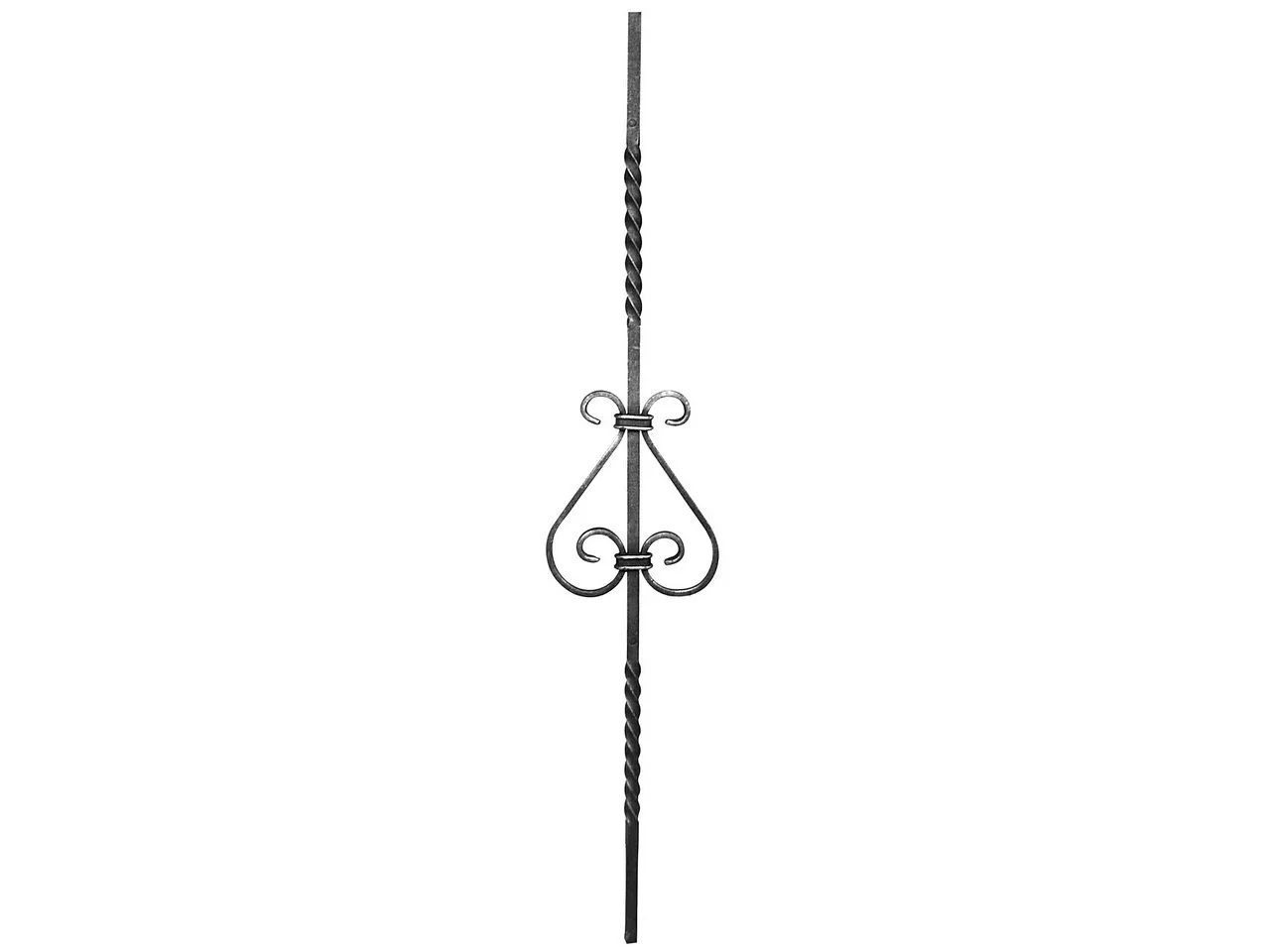 Tralka prosta skręcana Eski 12x12 mm 950x150 mm