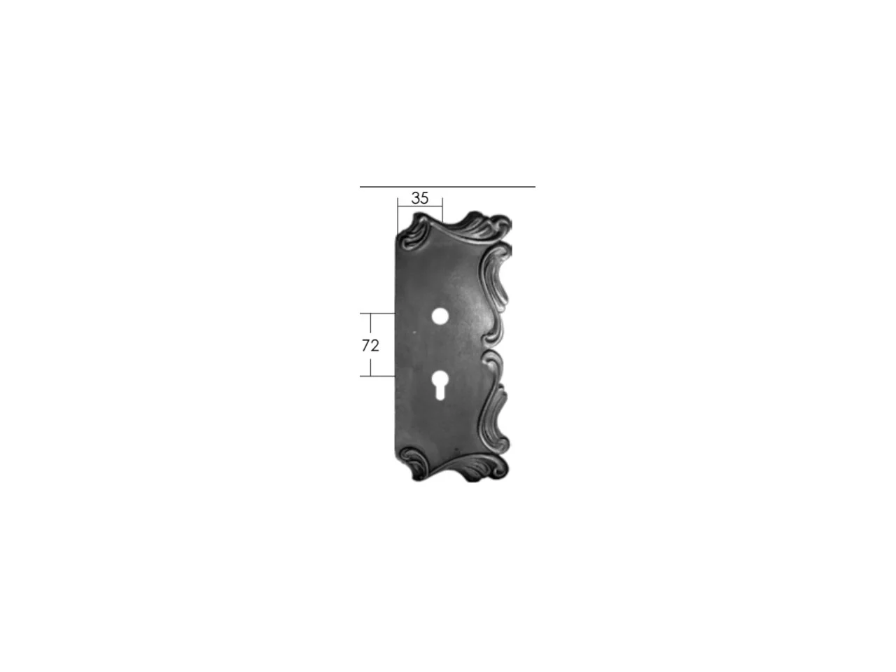 Szyld kuty 72 mm
