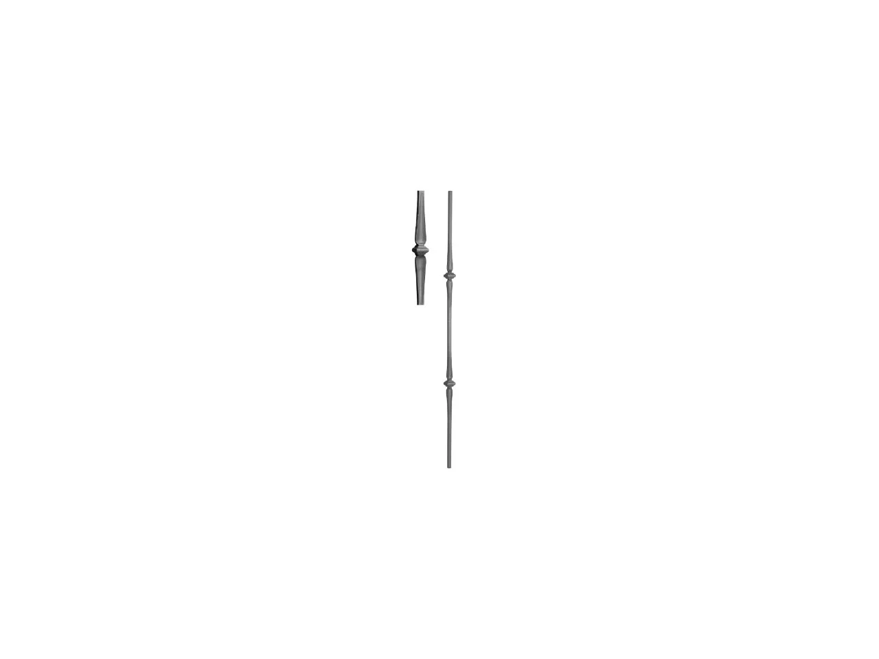 Tralka kuta do balustrady 14x14 mm 1000 mm