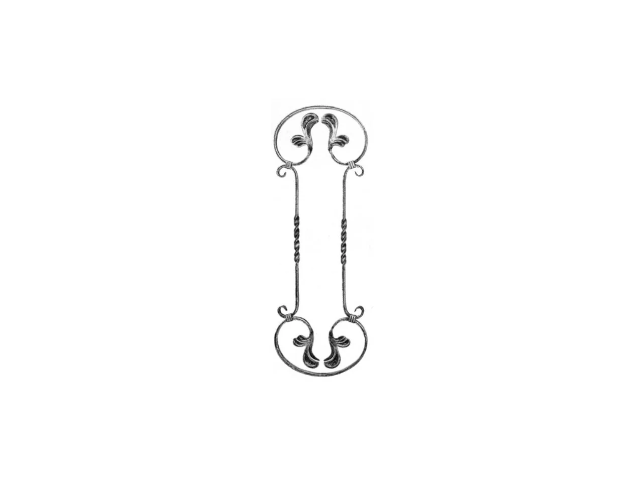 Rozeta Kuta Ornament Stalowy