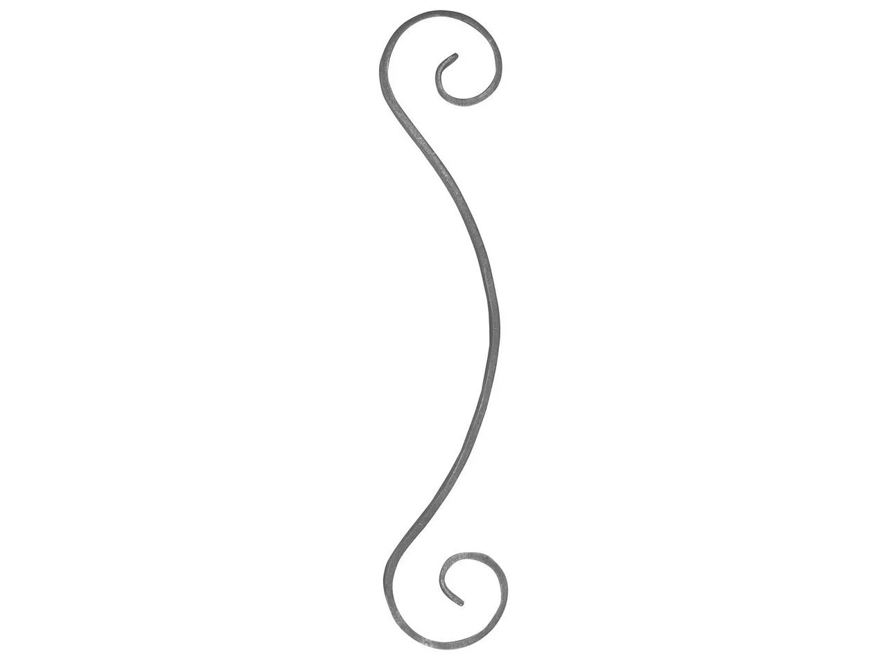 Element kuty E 380x60 mm 12X6 mm