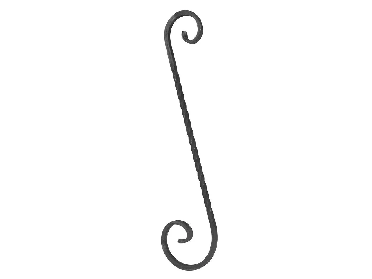 Tralka kuta gięta skręcana 12x12 mm 750x200 mm