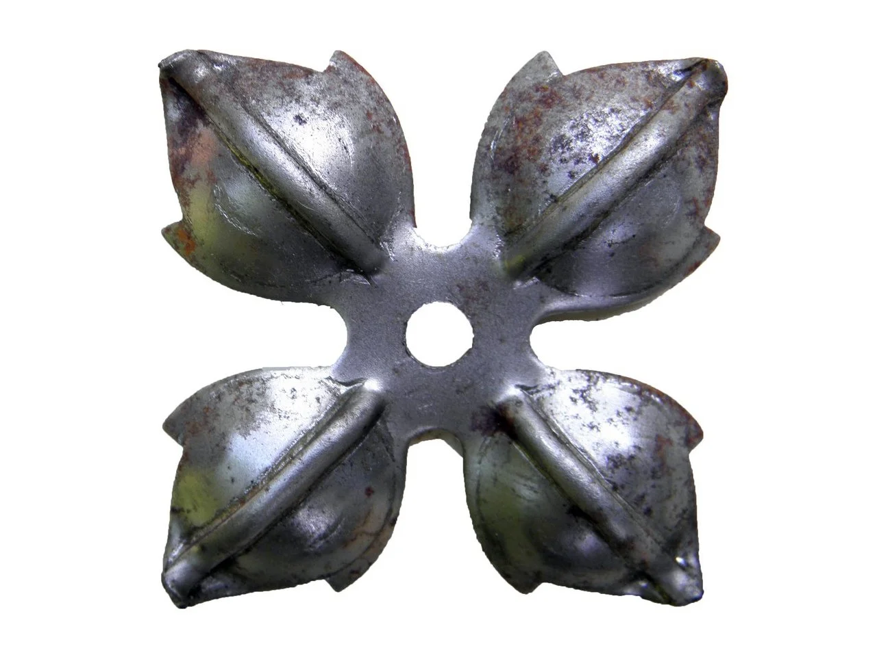 Stalowy kuty kwiatek 70x70 mm