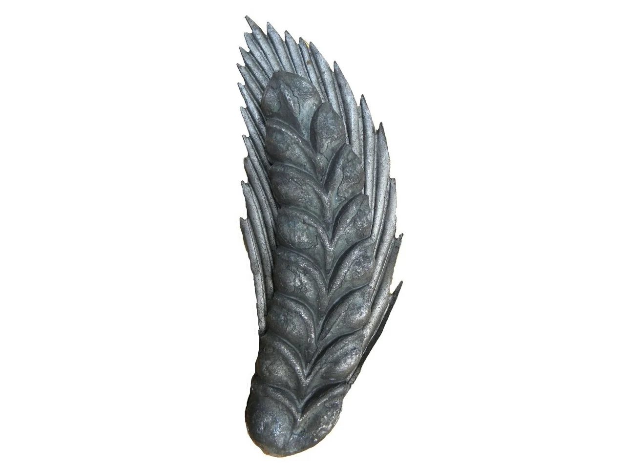 Stalowy motyw roślinny kłos prawy 200x110mm