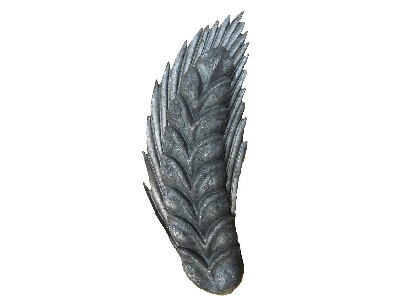 Stalowy motyw roślinny kłos lewy 200x110mm
