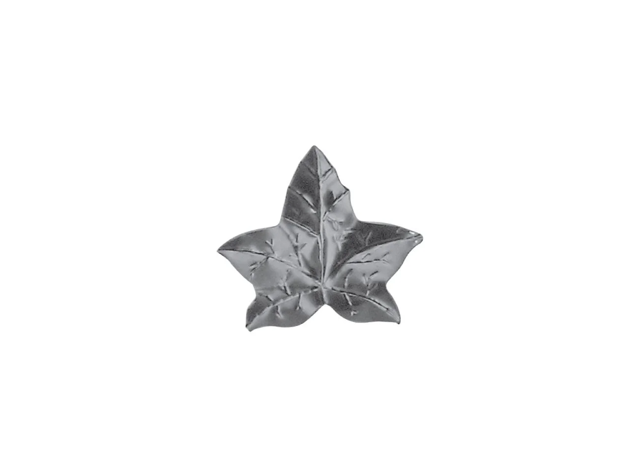 Stalowy liść bluszcz duży 145x125 mm