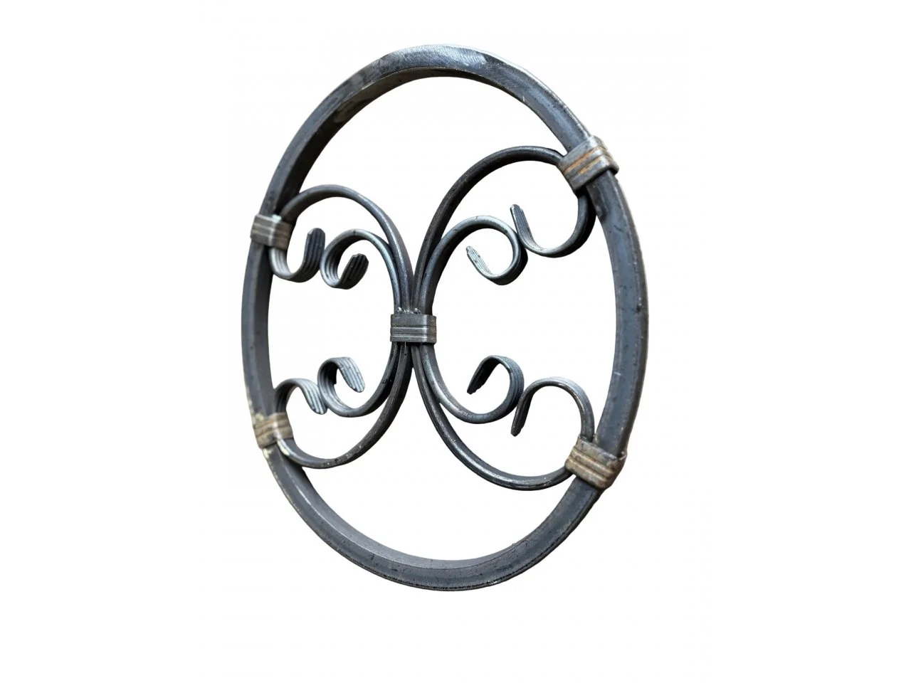Wyrób kuty: Kuta rozeta ozdobna Motyl 14x14 mm 330x280 mm