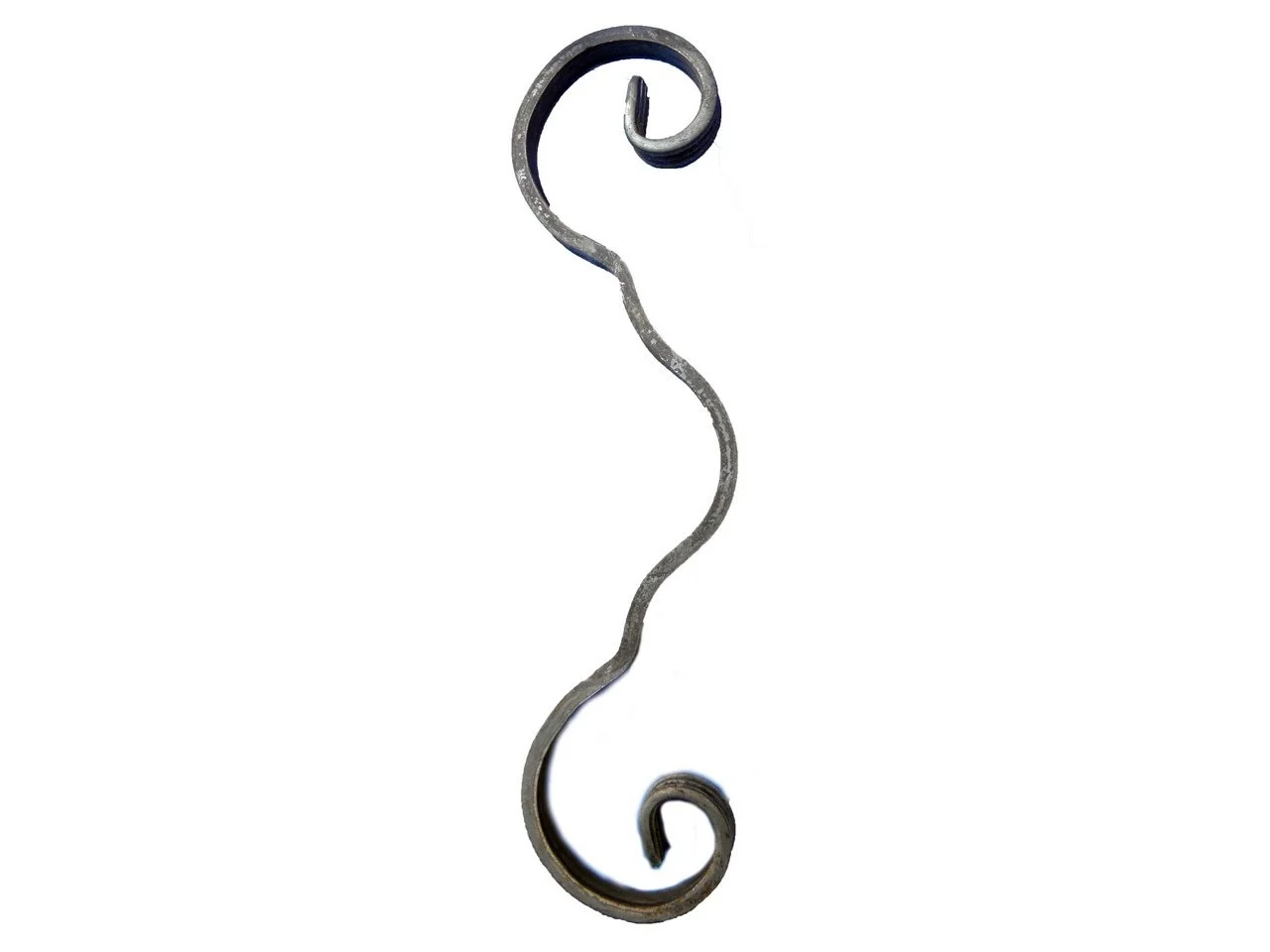 Wyrób kuty: Kuty element ozdobny hiszpan do bram i ogrodzeń 250x75 mm 12x6 mm