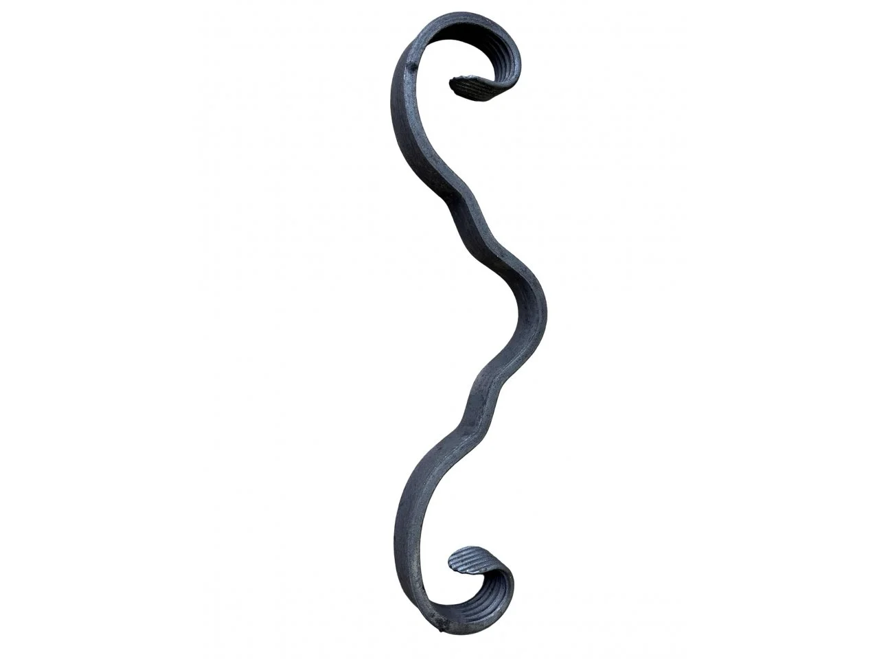 Wyrób kuty: Kuty element ozdobny hiszpan do bram i ogrodzeń 300x80 mm 20x6 mm