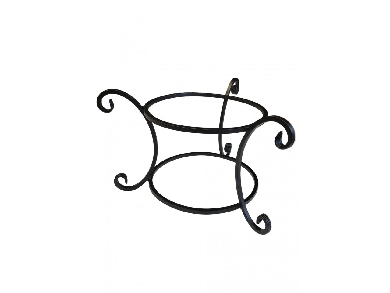 Wyrób kuty: Kuty Kwietnik Stojący Ornament