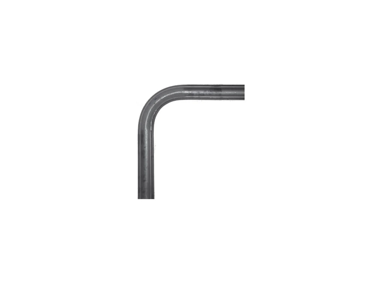 Wyrób kuty: Kuty pochwyt poręczowy stalowy ozdobny 40x12 mm 300x300 mm