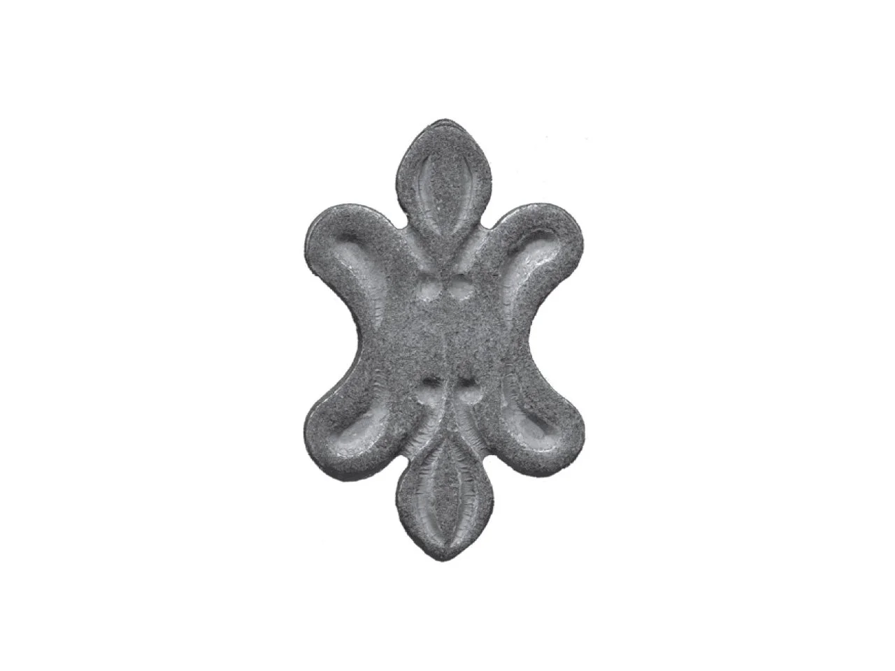 Wyrób kuty: Maskownica metalowa do balustrad i ogrodzeń 160x105 mm