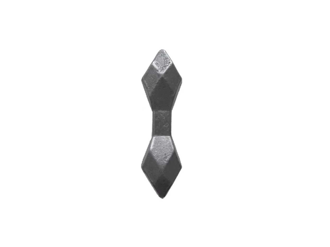 Wyrób kuty: Maskownica metalowa do balustrad i ogrodzeń bez otworu 135x35 mm