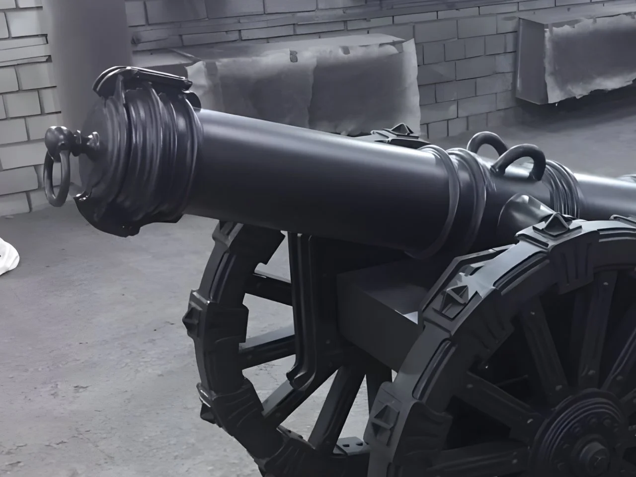 Wyrób kuty: Monumentalna Kuta Armata - Replika Historyczna