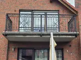 Wyrób kuty: Kuta Balustrada Balkonowa Ornamentacyjna