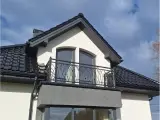 Wyrób kuty: Kuta Balustrada Balkonowa 'Secesyjne Pnącza'