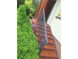 Wyrób kuty: Kuta Balustrada Ornamentalna z Elementami Floralnymi
