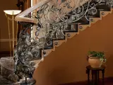 Wyrób kuty: Kuta Balustrada Schodowa Barokowa z Ornamentyką Roślinną