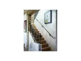 Wyrób kuty: Kuta Balustrada Schodowa Wewnętrzna Minimalistyczna