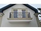 Wyrób kuty: Kuta Balustrada Zewnętrzna Klasyczna Ornamentowa