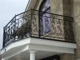 Wyrób kuty: Kuta Balustrada Zewnętrzna Klasyczna Zdobiona