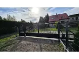 Wyrób kuty: Kuta Brama Przesuwna Ornamentalna z Furtką Klasyczną