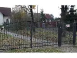Wyrób kuty: Kuta Brama Wjazdowa Artystyczna z Motywem Liściastym