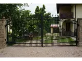 Wyrób kuty: Kuta Brama Wjazdowa Uchylna 'Kłos'