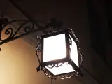 Wyrób kuty: Kuta Lampa Ścienna Zewnętrzna Klasyczna