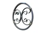 Wyrób kuty: Kuta rozeta ozdobna Motyl 14x14 mm 330x280 mm