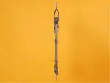 Wyrób kuty: Kuta sztacheta balustradowa ozdobna z różami 950 mm