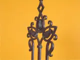 Wyrób kuty: Kuta sztacheta balustradowa z różami ozdobna ze stali 250 mm 950 mm