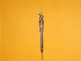 Wyrób kuty: Kuta sztacheta ozdobna do balustrady schodów i tarasów 24,5 cm 950 mm