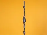 Wyrób kuty: Kuta sztacheta ozdobna z różą do balustrady 10 cm 950 mm