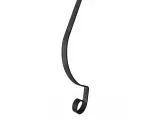 Wyrób kuty: Kuta tralka balustradowa gięta płaskownik gładka 25x3 mm 800x135 mm