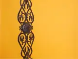 Wyrób kuty: Kuta tralka balustradowa ozdobna ze stali wycinana laserowo 20 cm 950 mm