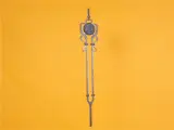Wyrób kuty: Kuta tralka ozdobna do balustrady z rozetą 15.5 cm 950 mm