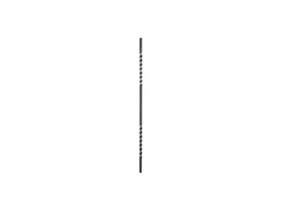 Wyrób kuty: Kuta tralka prosta podwójnie skręcana balustradowa 12x12 mm 950 mm