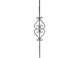 Wyrób kuty: Kuta tralka prosta skręcana Eski 12x12 mm 950x150 mm