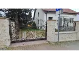 Wyrób kuty: Kute Przęsło Ogrodzeniowe z Ornamentyką Floralną