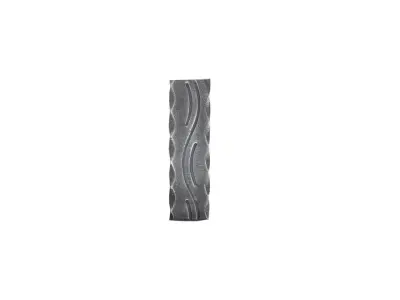 Wyrób kuty: Kuty pochwyt poręczowy stalowy ozdobny 40x8 mm 3000 mm