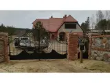 Wyrób kuty: Kuty Zestaw Wjazdowy z Bramą i Furtką Ornamentalną