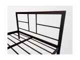 Wyrób kuty: Modułowe Łóżko Stalowe Geometria LOFT 180x200