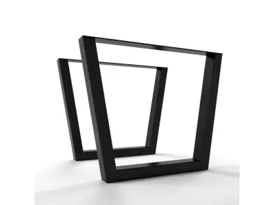 Wyrób kuty: Nogi Stołowe Trapezowe, Stalowe, Konstrukcyjne